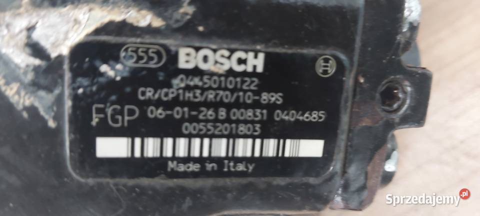 Pompa wtryskowa 0445010122 Fiat Opel Szczecin