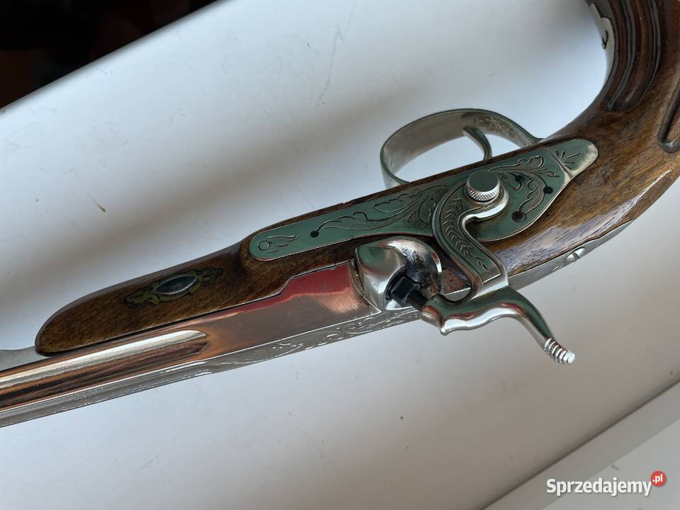 Pistolet kapiszonowy La Page czarnoprochowy Czaplinek sprzedam