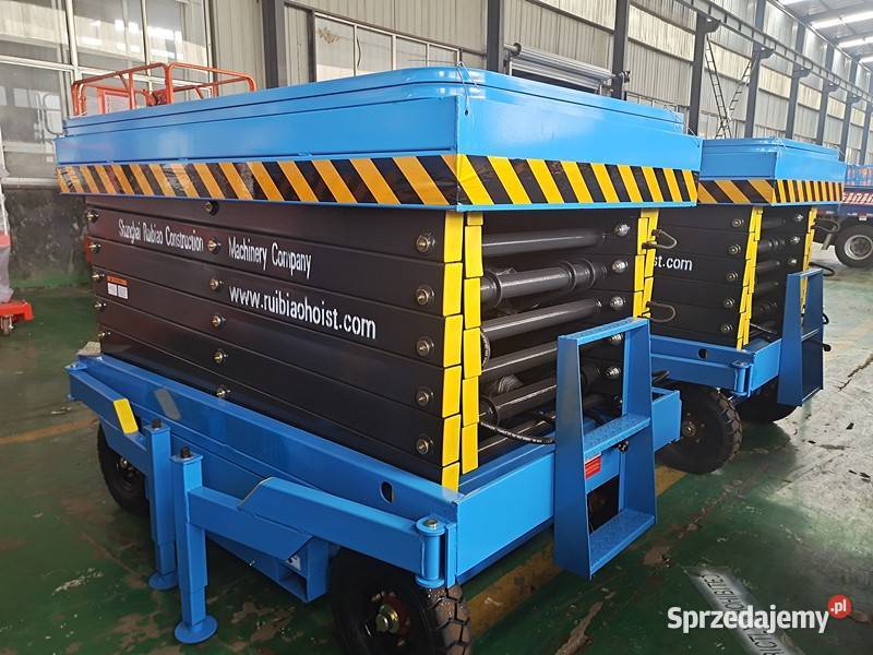 Promocja Nowy Mobilny Podnośnik nożycowy 12m kujawsko-pomorskie Włocławek