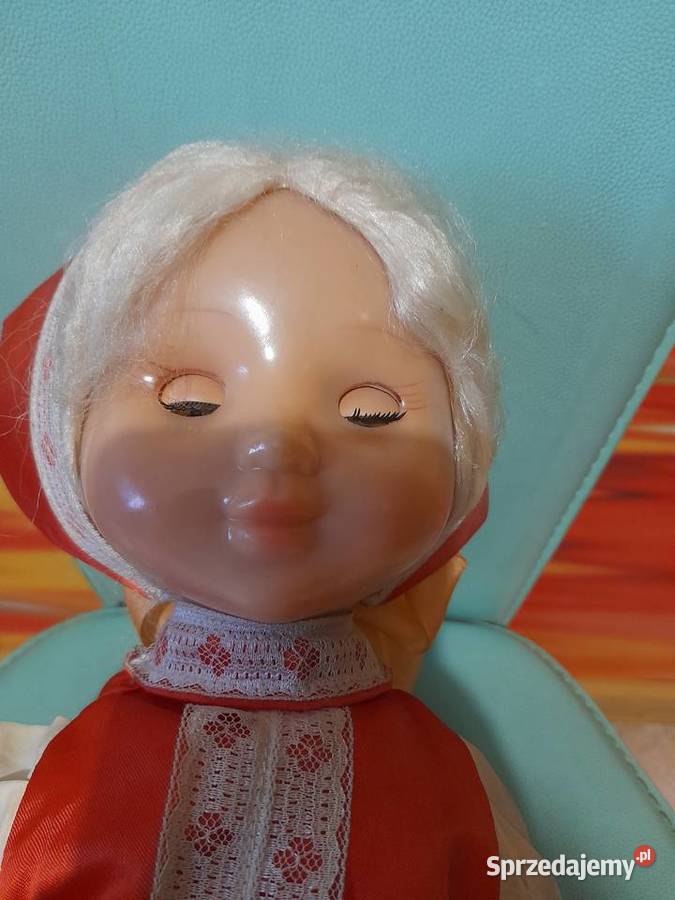 Stara oryginalna lalka rosyjska Rudnik nad Sanem