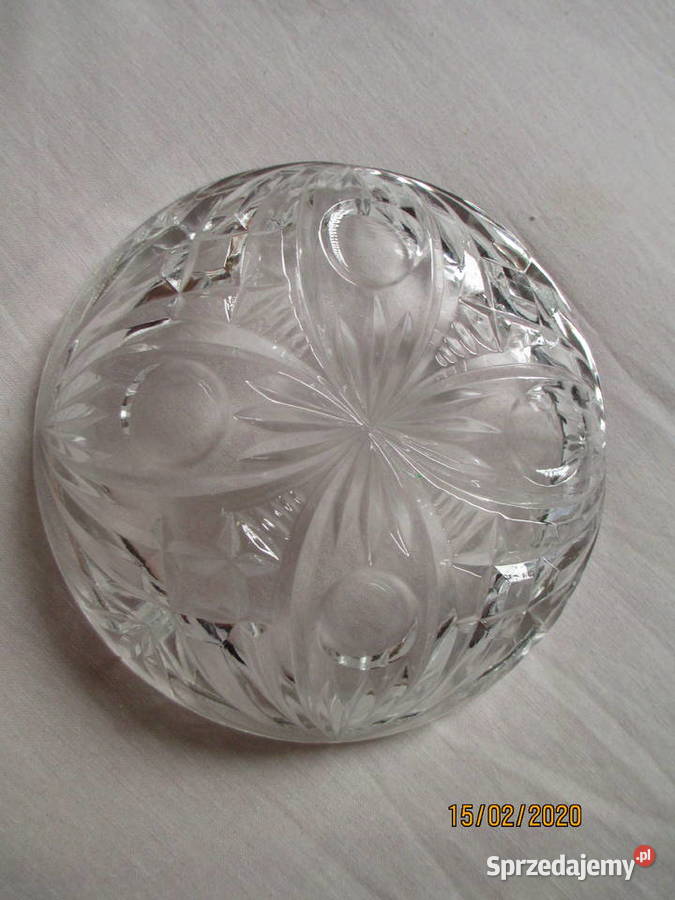Talerzyk kryształowy 6 Warszawa