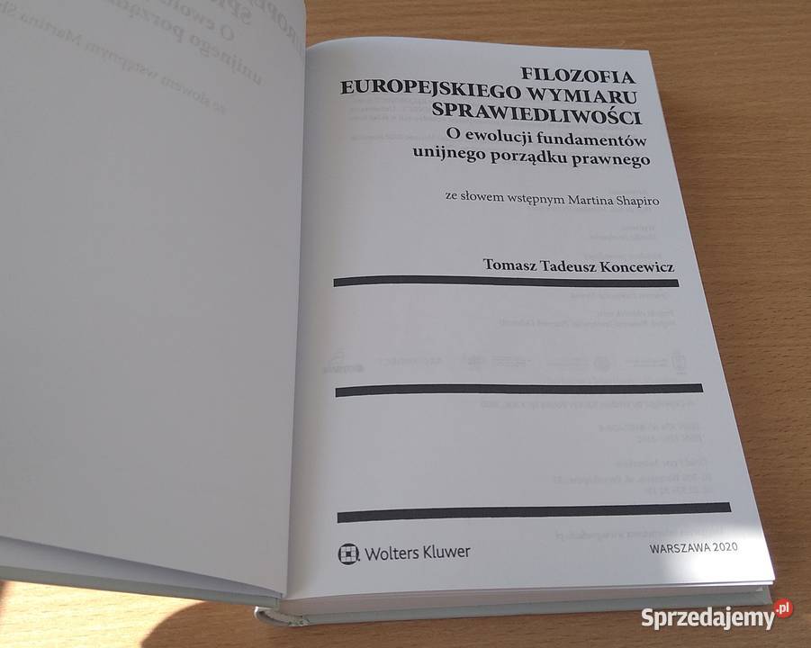 Filozofia europejskiego wymiaru sprawiedliwości twarda sprzedam