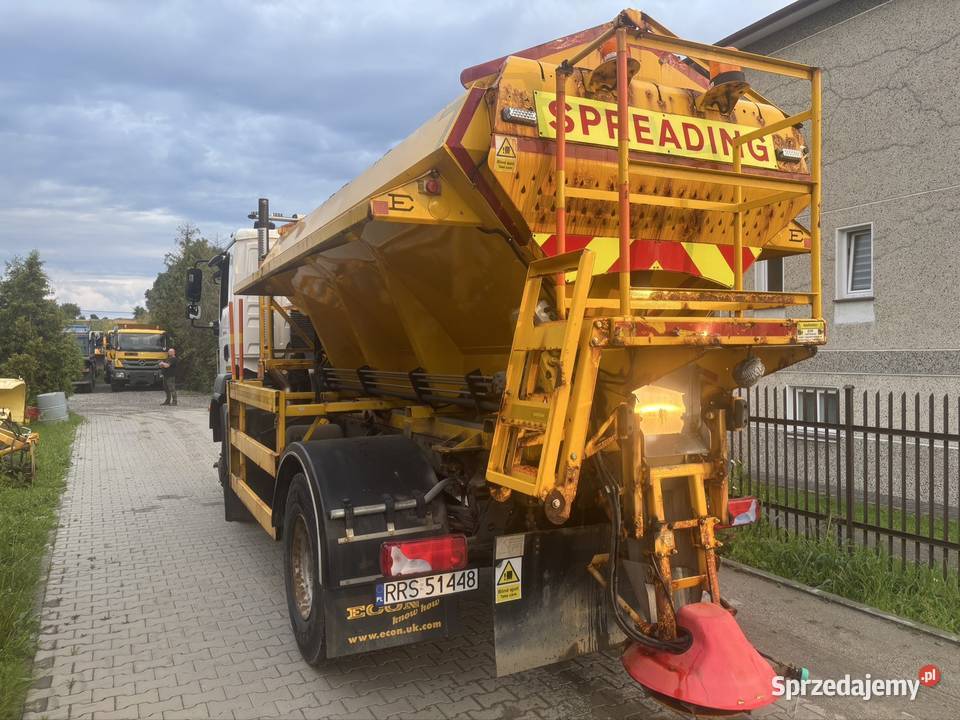 MAN TGM 18290 4x4BB 2015 Piaskarka solarka econ Ropczyce sprzedam