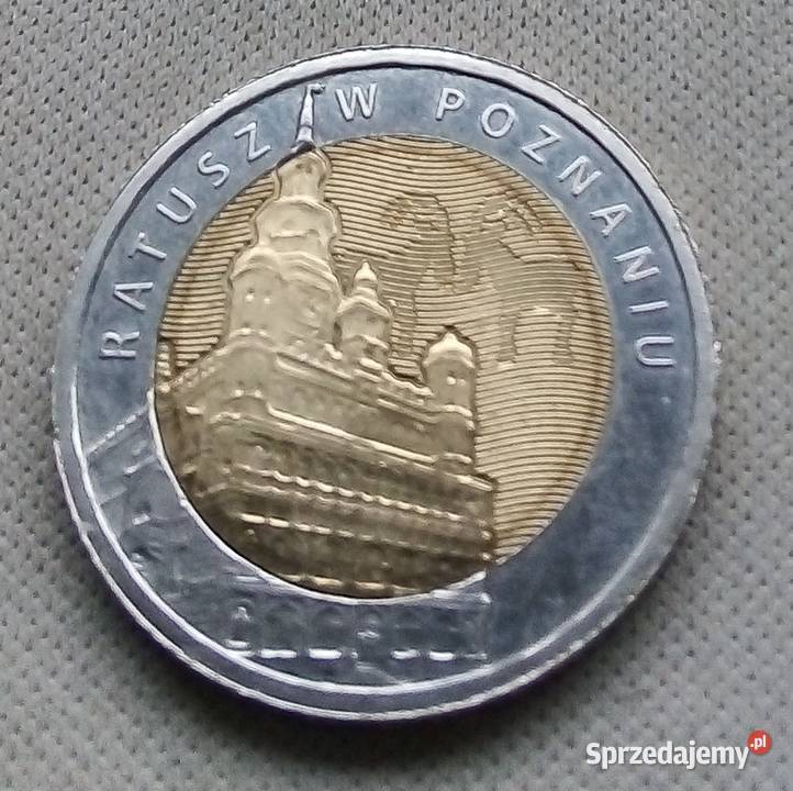 POLSKA5 22015 rCuNiBAI RATUSZ W POZNANIU Numizmatyka Legionowo