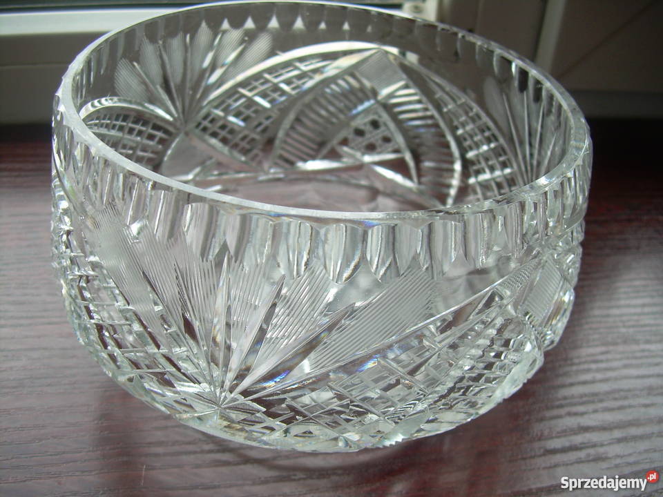 Kryształy różnekomplety kieliszków Wyposażenie wnętrz mazowieckie Warszawa