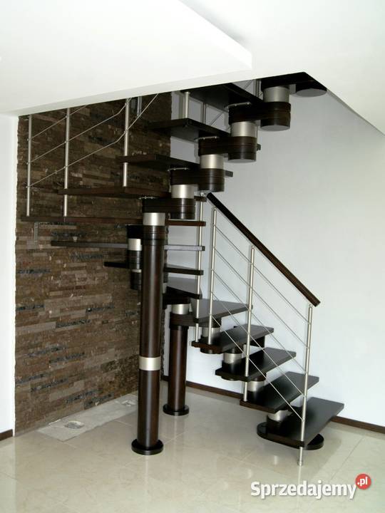 Schody drewniane DUDA model Moreno 220 U180 12 wielkopolskie Kościan sprzedam