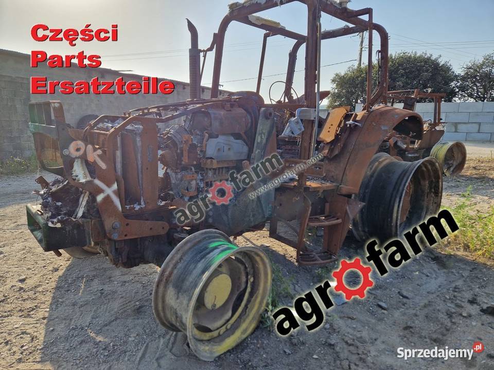 John Deere 6330 części skrzynia biegów silnik Części i osprzęt rolniczy dolnośląskie