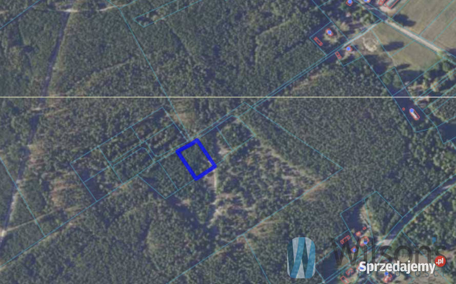 Działka Opaleniec 3010m2 Sprzedaż mazowieckie
