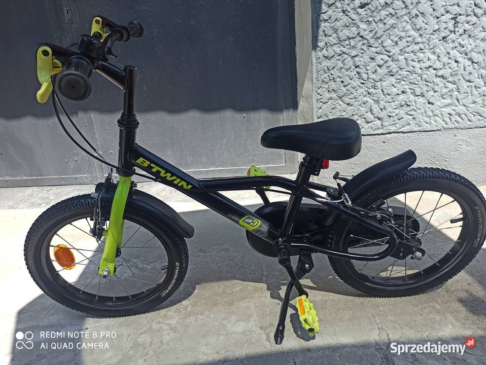 Rowerek Dzieciecy Btwin 16 DARK HERO NOWYMAŁO Rowery sprzedam