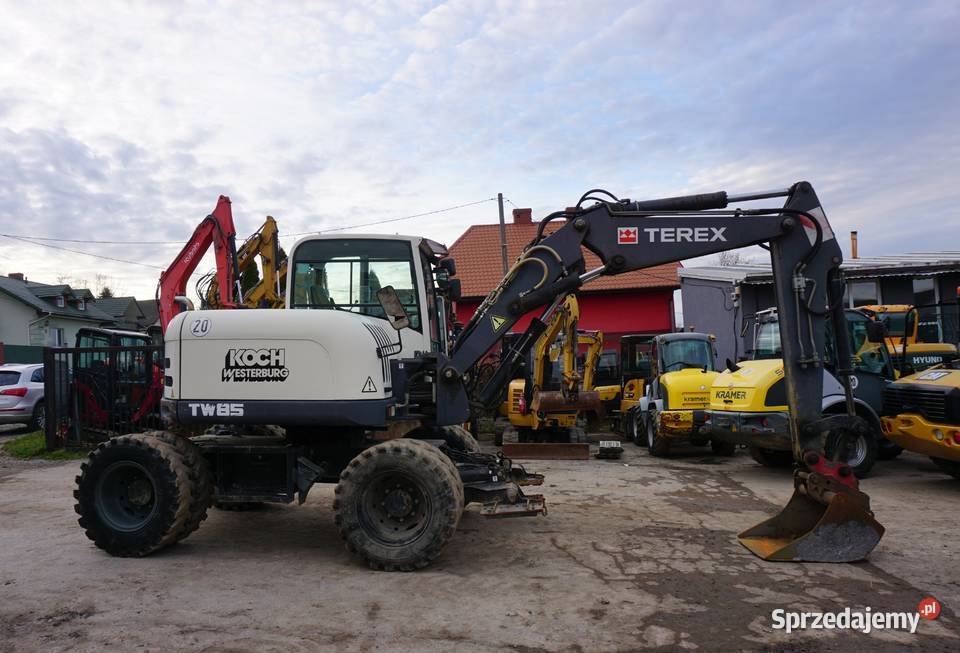 Koparka kołowa Terex TW 85 2011 nie Maszyny budowlane