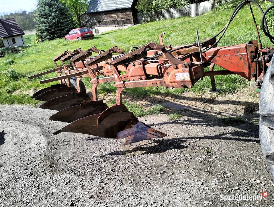 Pług 5 skibowy pólzawieszany Fraugde Kvarneland Piaski