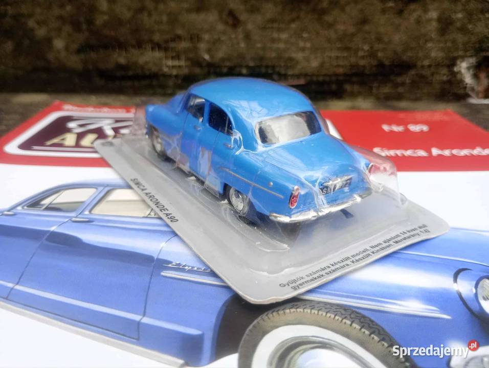 SIMCA A90 ARONDE kultowe auta PRL 143 deagostini Warszawa