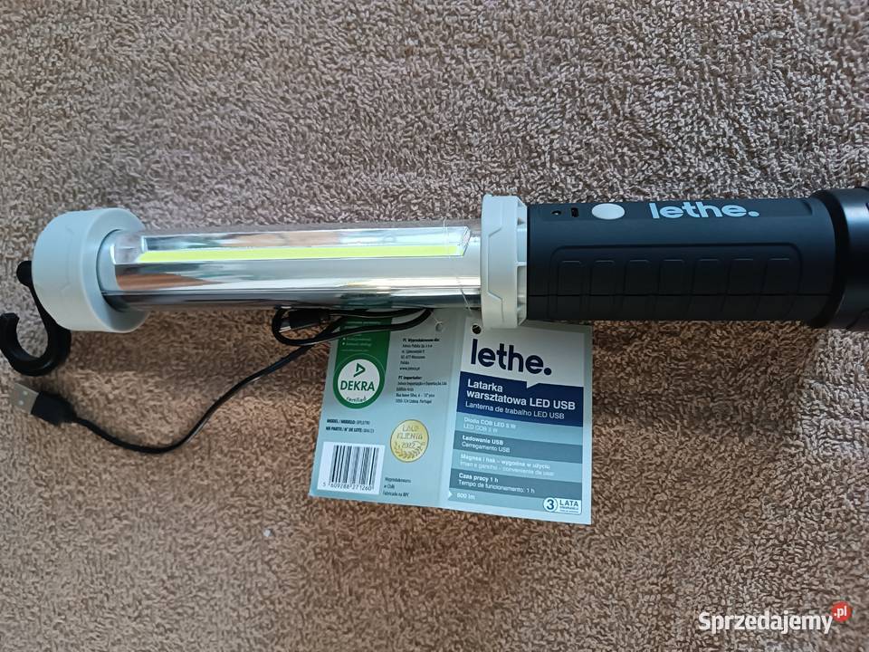 Latarka warsztatowa akumulatorowa led USB 600 Im opolskie Kędzierzyn-Koźle