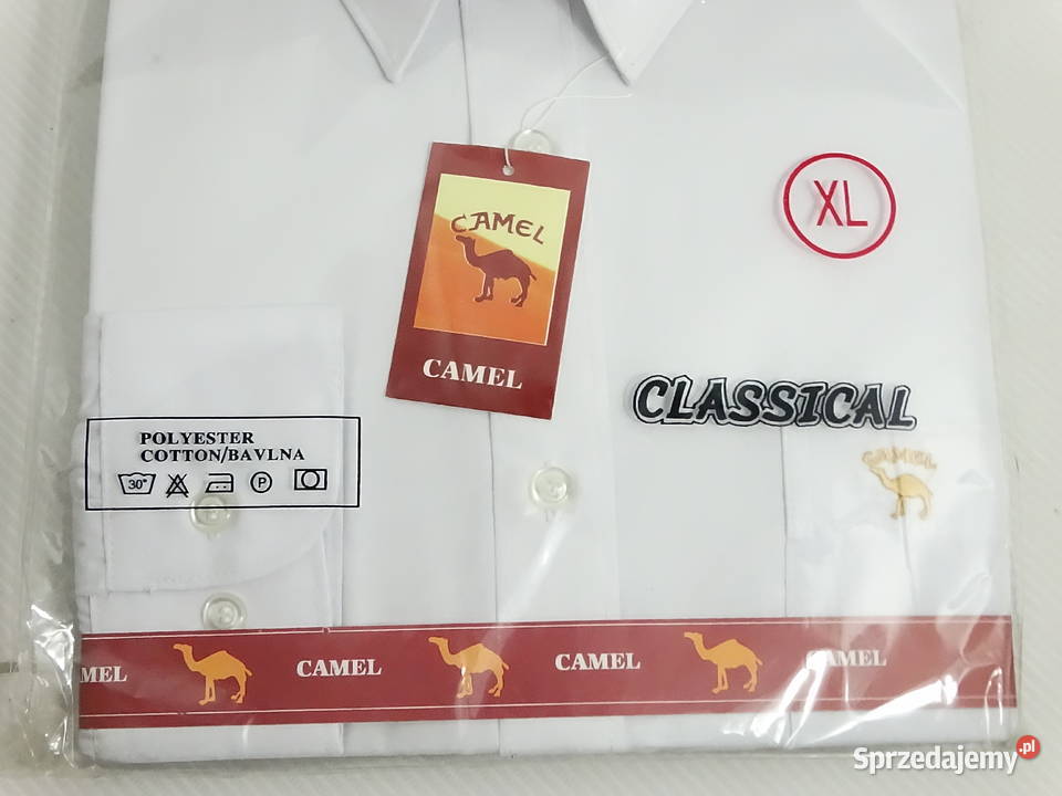 Nowa biała męska koszula wizytowa CAMEL XL 4344 lubelskie Biłgoraj