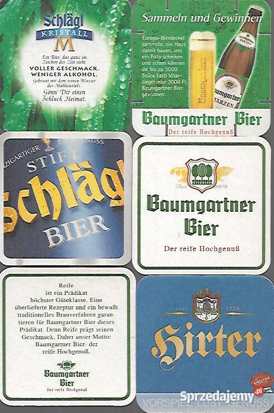 Podkładki pod piwo PPZ6 Puławy sprzedam