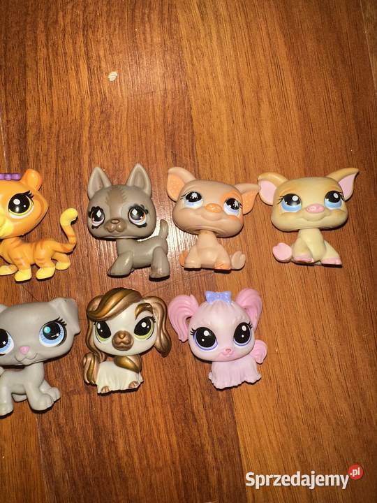 Zestaw 9X orginalne figurki littles pet shop LPS Warszawa sprzedam