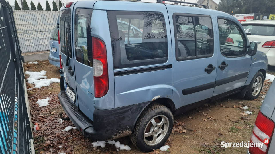 Fiat Doblo 19JTD 2006r 105 Klima Alu Opony Pabianice