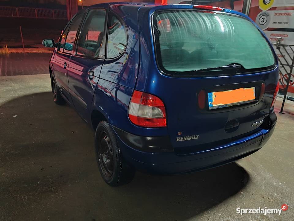 Renoult scenic 16 benzyna z klimatyzacją granatowy lubelskie Parczew