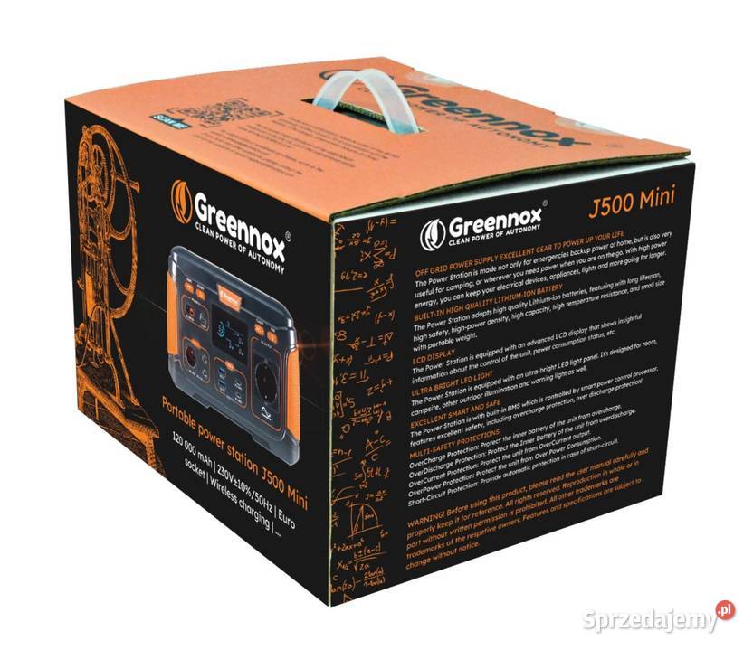 Przenośna elektrownia Greennox J1000 Plus Warszawa