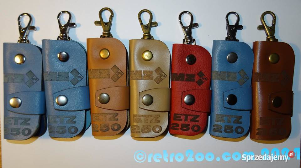 MZ ETZ 250 etui brelok klucze DDR PRL kluczyki Krosno