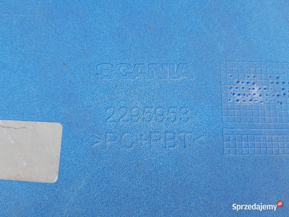 SCANIA R S NAROŻNIK ZDERZAKA LEWY NISKI POSZYCIE Karoseria