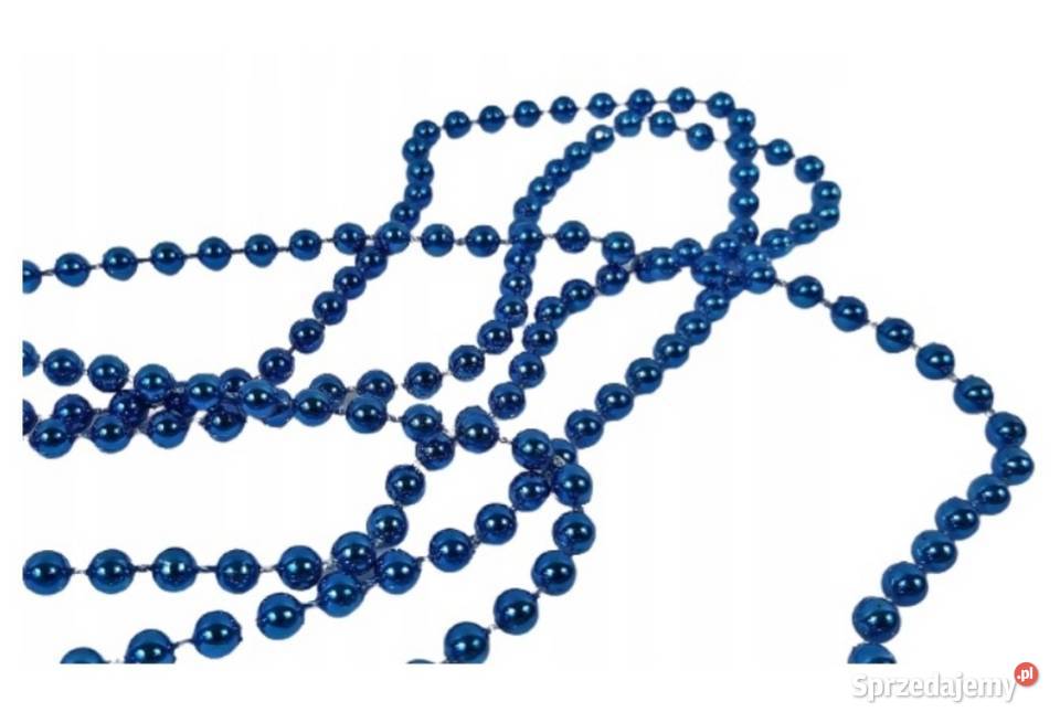 Girlanda koralikowa niebieska małopolskie Kraków