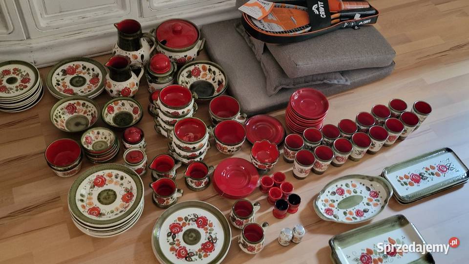 Zestaw naczyń ceramicznych Tirol z Austrii Morawica sprzedam