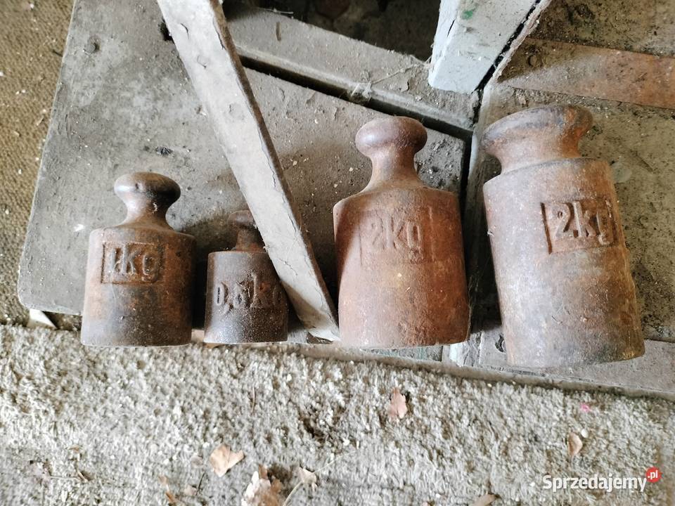 Waga towarowa gospodarcza odważniki Świnice Warckie