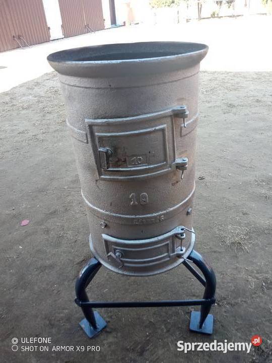 sprzedam piec koza wys47 fi 3032 okragły Dom i Ogród Strzelno sprzedam