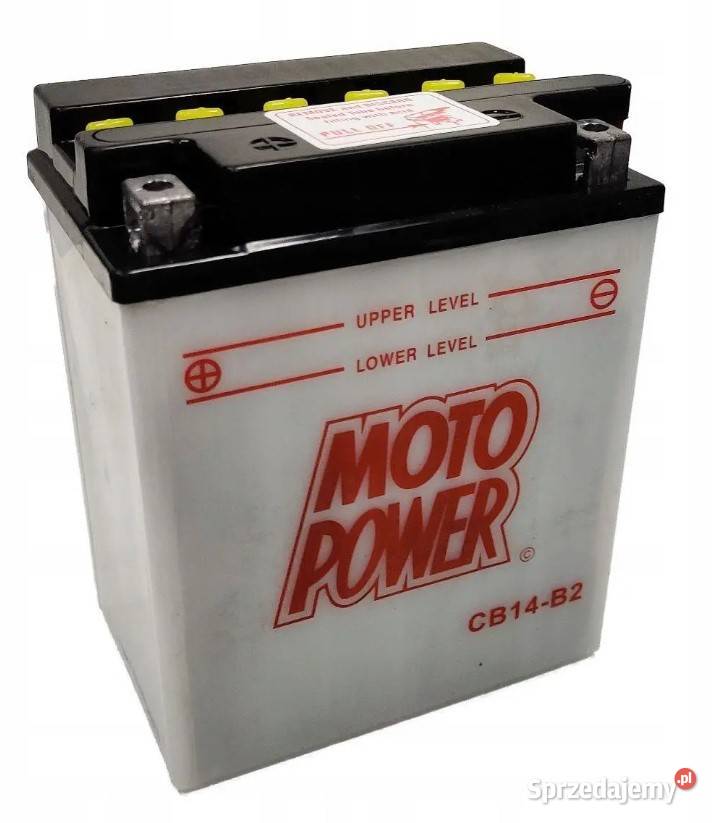 Akumulator motocyklowy MotoPower CB14B2 YB14B2 Wrocław