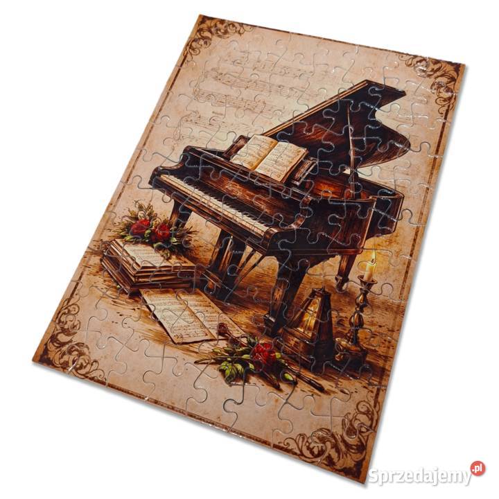 Puzzle Skrzypce Retro 88 el A4 27x195 Do Pozostałe