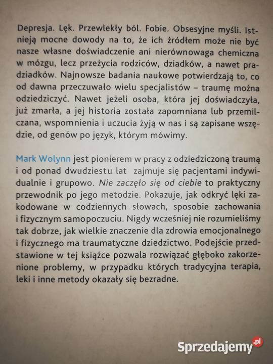 żyć bez lęku poradniki psychologiczne mazowieckie Warszawa