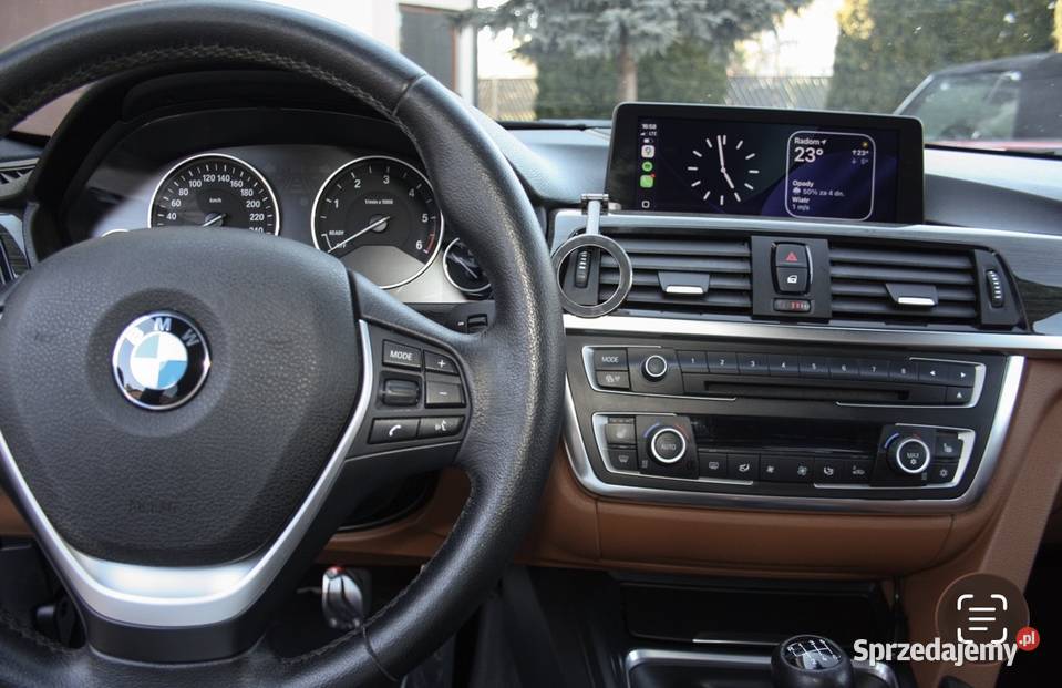 BMW F30 20 diesel 2012 luxury manualna mazowieckie Warszawa