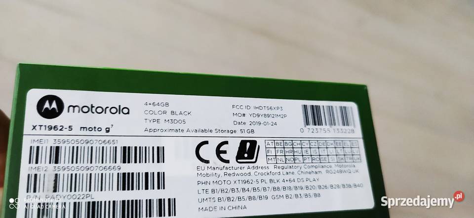 Motorola g7 telefon komórkowy wielkopolskie Poznań