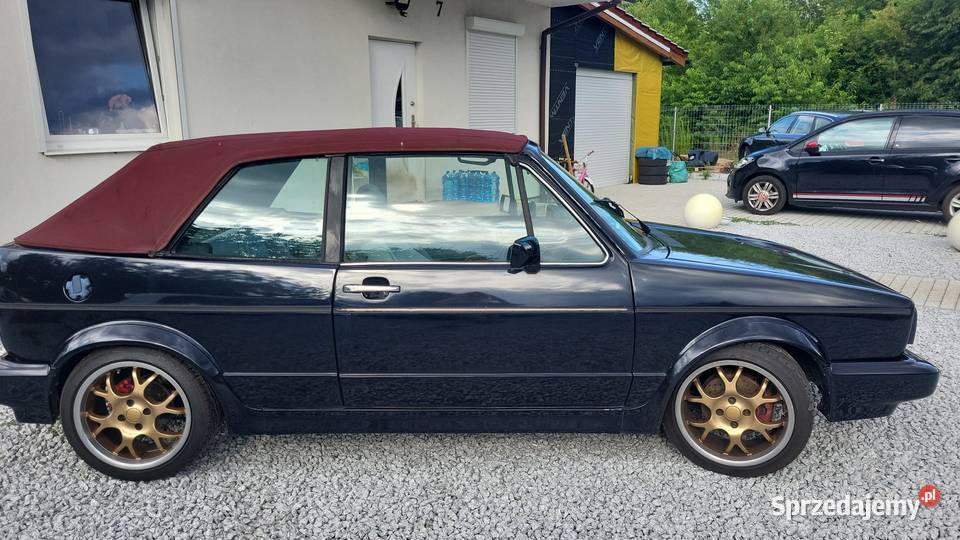 VW GOLF 1 CABRIO 18T benzyna Rurzyca
