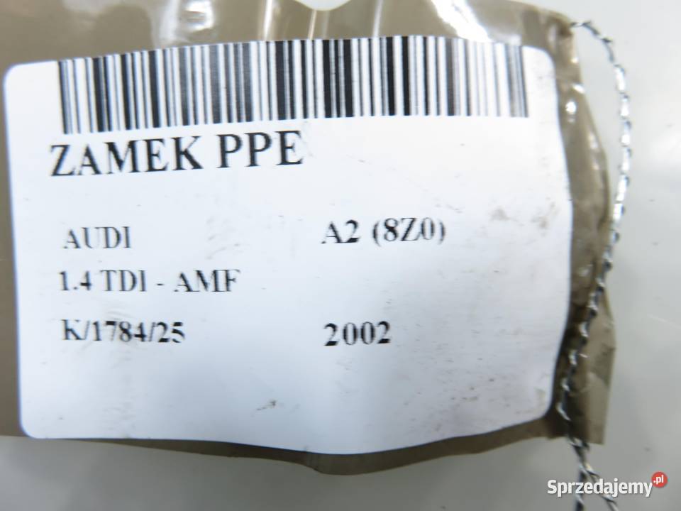 ZAMEK PRAWY PRZEDNI AUDI A2 8Z0 8Z1837016E osobowe