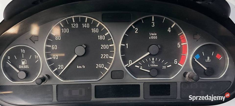 LICZNIK ZEGAR BMW E 46 LIFT 0263606344 osobowe kujawsko-pomorskie Lipno