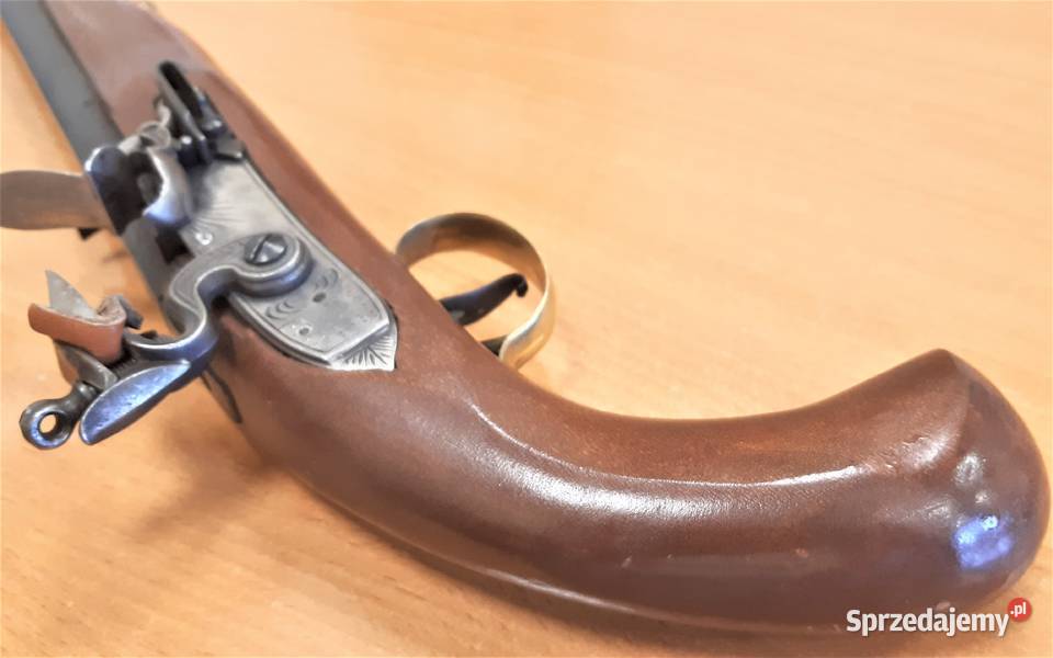 Jednostrzałowy pistolet czarnoprochowy skałkowy łódzkie Łódź sprzedam