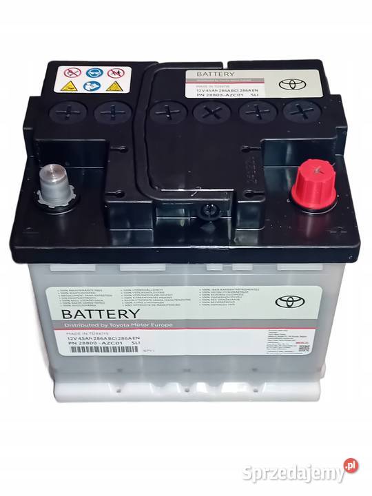 TOYOTA Akumulator rozruchowy 12V 45Ah 286A sprzedam