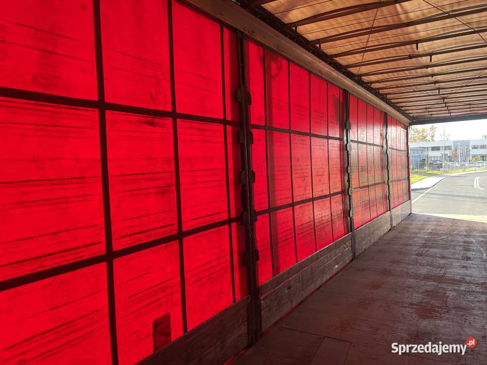 Naczepa ciężarowa Krone Mega firanka 2018 oś towarowe