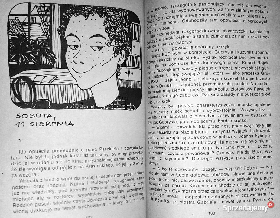 Ida sierpniowa Małgorzata Musierowicz miękka Chełm