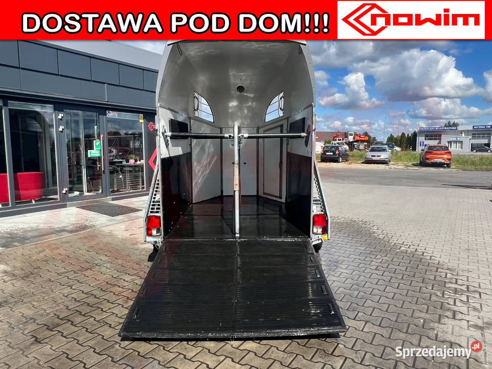 Przyczepa do 2 koni Boeckmann Duo koniara 2konna wielkopolskie Poznań