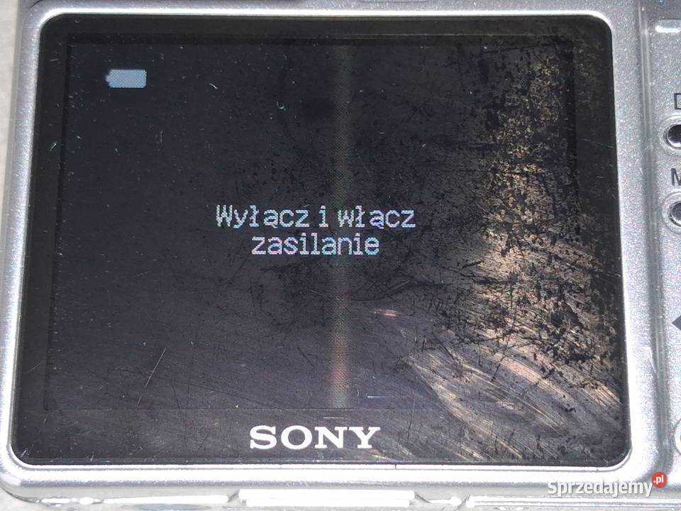 Aparat Sony dsc w55 Cyber shot ładowarka karta