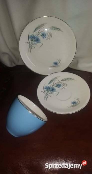 Chabry filiżanka z talerzykiem deserowym Jayne pomorskie Gdańsk
