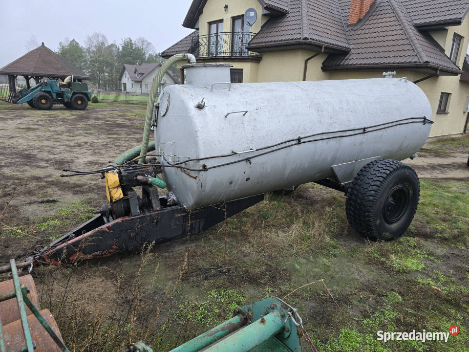 Wóz asenizacyjny 7 000 L Maszyny rolnicze mazowieckie Lelis