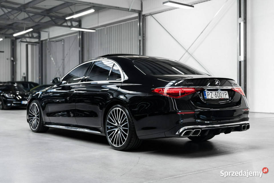 Mercedes S 580 V8 4Matic 503 Salon Webasto czujnik parkowania Mercedes-Benz Motoryzacja