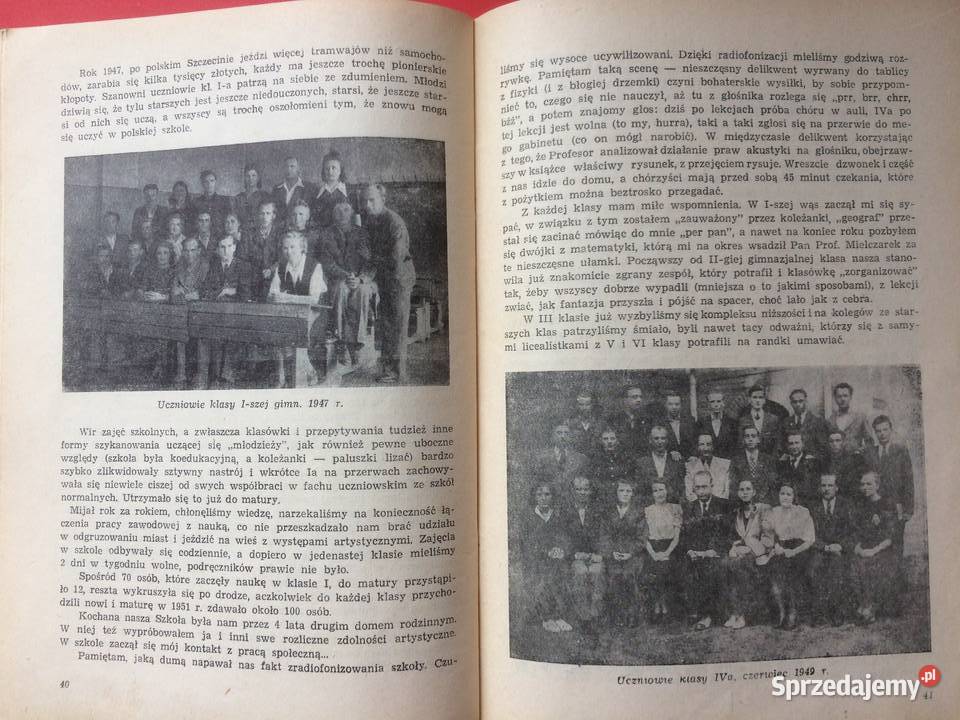 868 I Liceum Ogólnokształcące Pracujących Antykwariat Szczecin