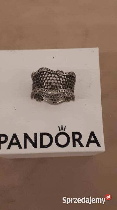 pierścionek srebrny Pandora mazowieckie Radom