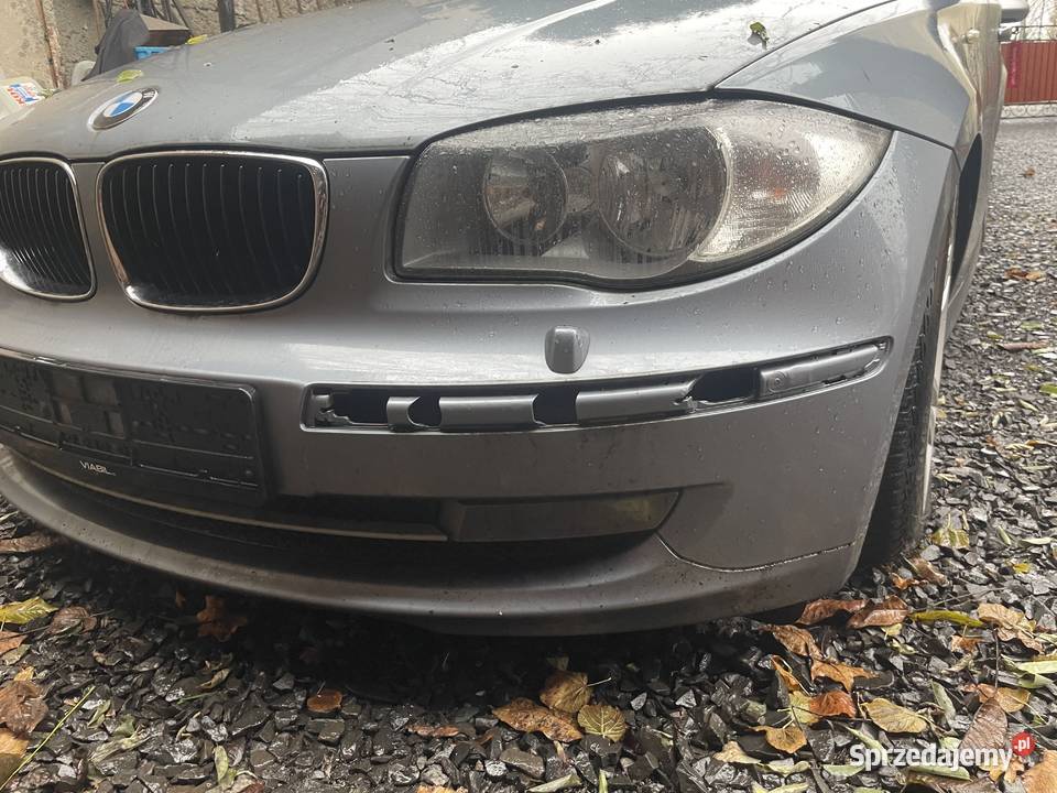 Kompletny przód maska błotniki chłodnice BMW 1 Szprotawa