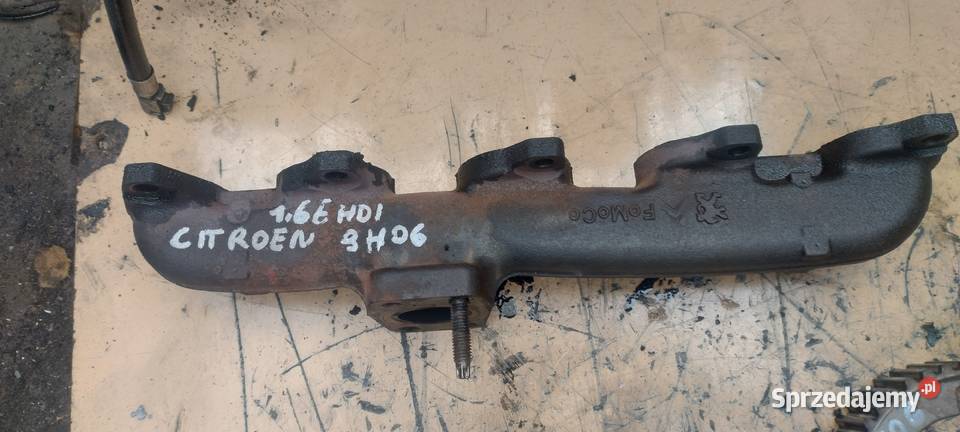 CITROEN PEUGEOT 16 EHDI 9H06 kolektor wydechowy Kolektory wydechowe Kielce